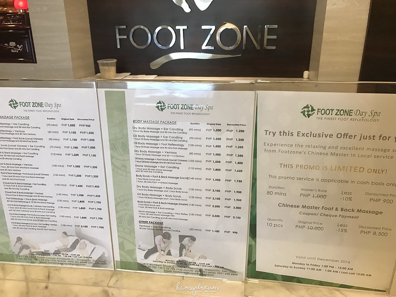 [菲律賓醫療] 菲律賓針灸治療 Foot Zone SPA Greenhills 在國外也可以看中醫吃中藥 › HI;MYDREAM