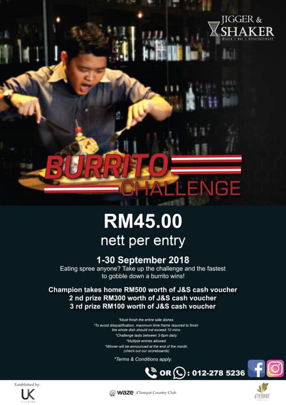 Jigger & Shaker D’Tempat Country Club Seremban