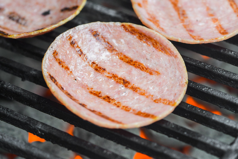 New Jersey Grilled Taylor Ham Pork Roll Breakfast Sandwiches Recipe