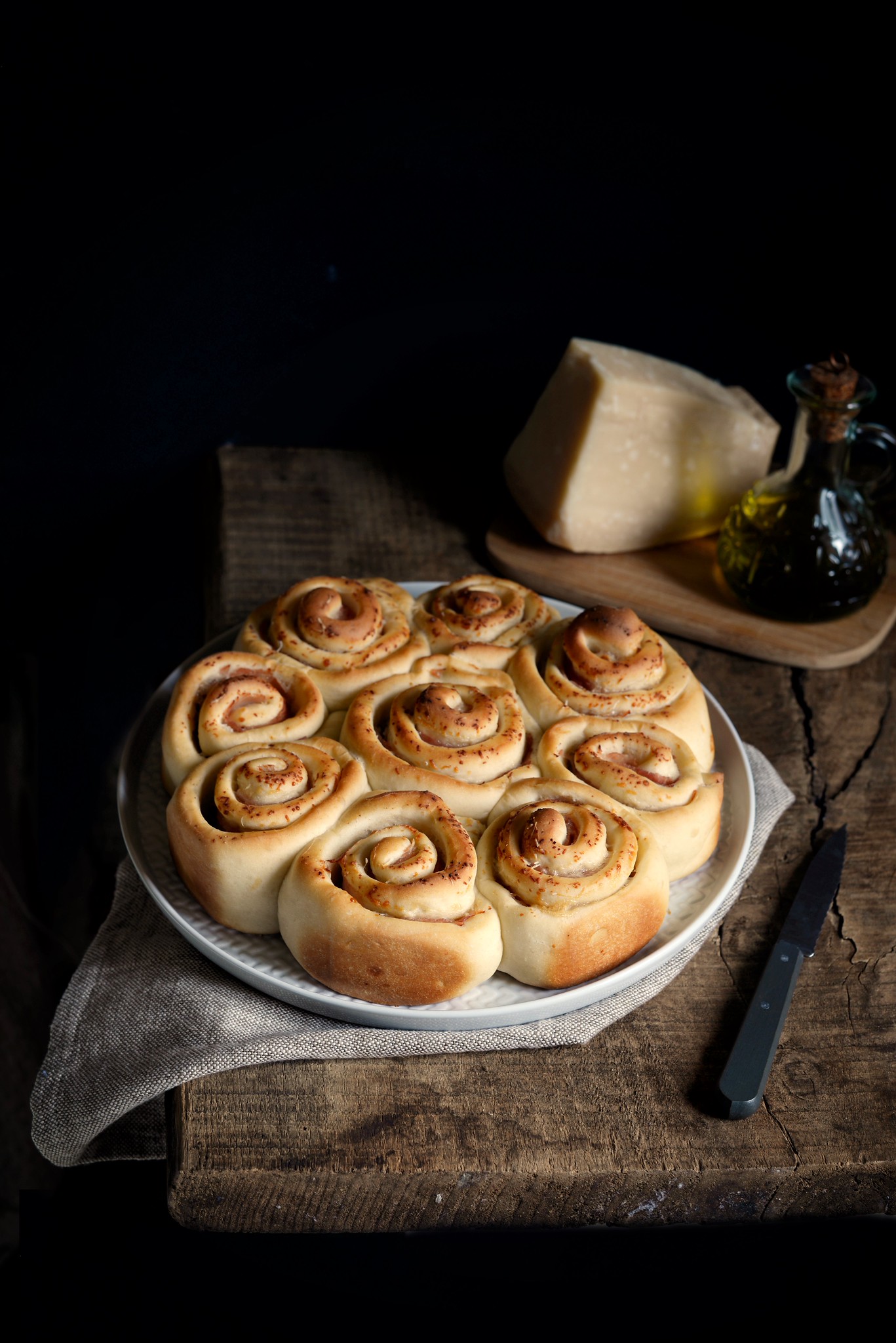Torta di rose salata Farina lievito e fantasia