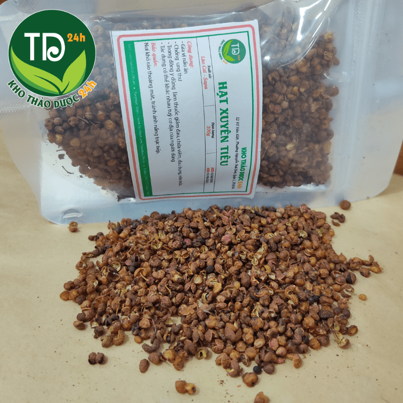 Hạt Xuyên Tiêu Khô Farm 24h