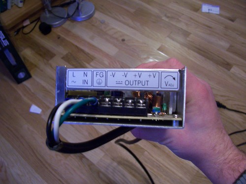 Does anyone know how to wire a 240 V AC to 12V DC power supply? R/C
