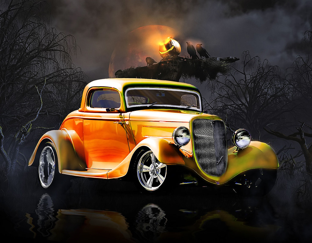 Octobers Art Contest Halloween Hot Rods..Starts Now! Hot Rod