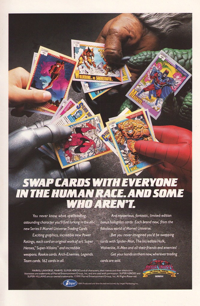 Marvel Universe Trading Cards Series II THE METAL MISFIT