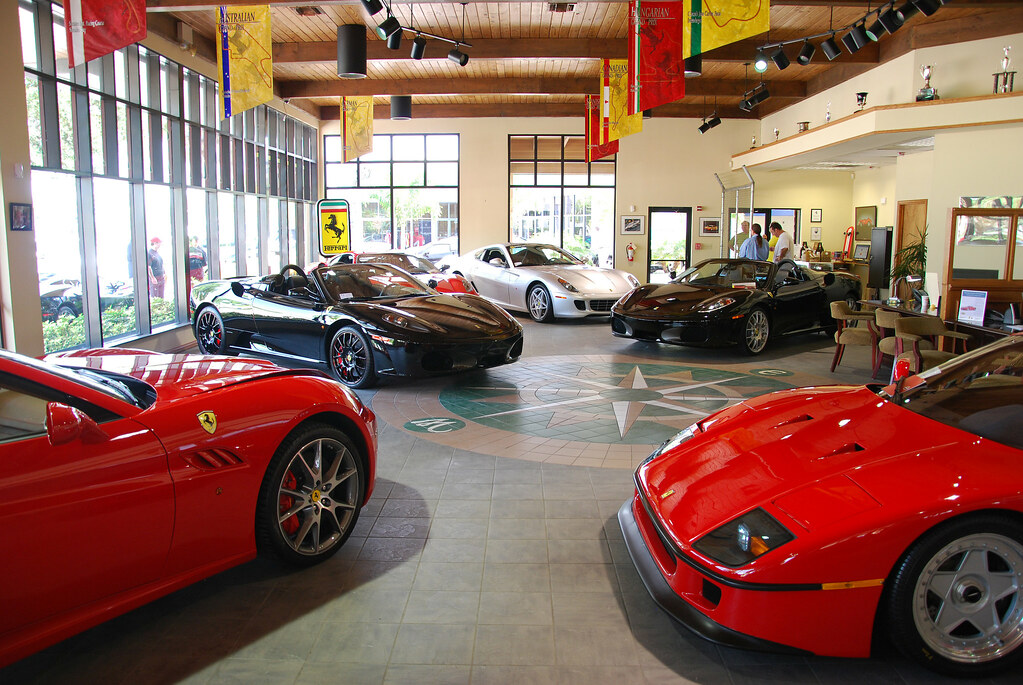 Cars & Coffee at Ferrari Ft. Lauderdale PICS