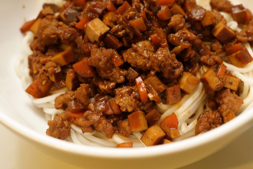 MITCH IN THE KITCHEN zha jiang mian (noodles with pork sauce)