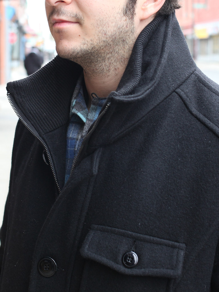 MFA, I've been in love with this coat (Schott Wool Car Coat) since I