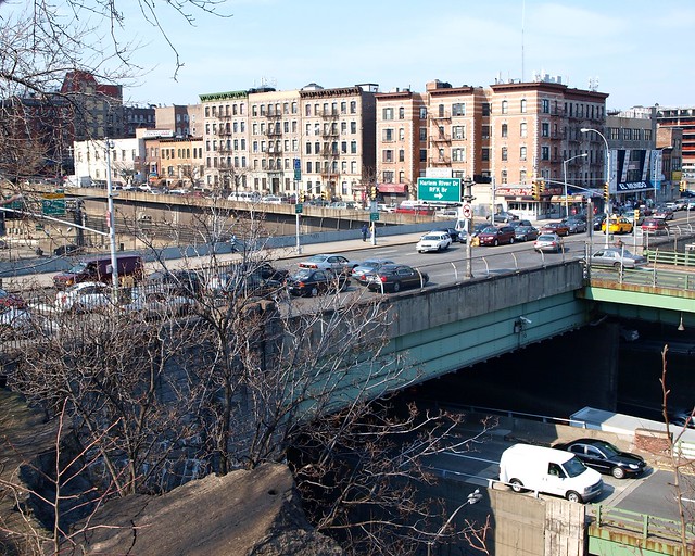M038 Amsterdam Avenue Bridge over TransManhattan Expressway, New York