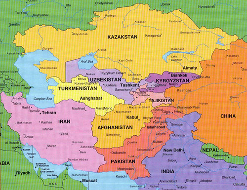Map Of Eastern Europe And Asia Asia and Middle East and Eastern Europe Map Flickr Photo Sharing!