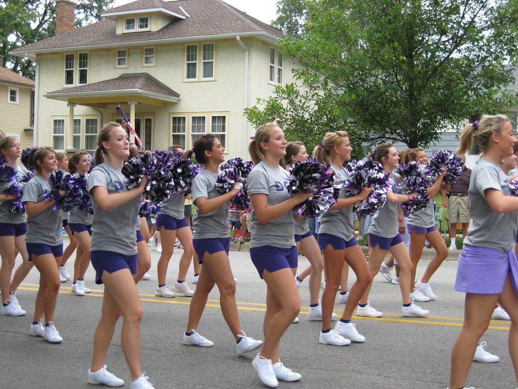 Downers Grove North High School Cheerleaders a photo on Flickriver