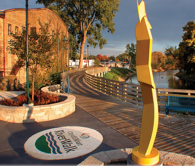 Riverwalk, Downtown Elkhart, Indiana Flickr Photo Sharing!