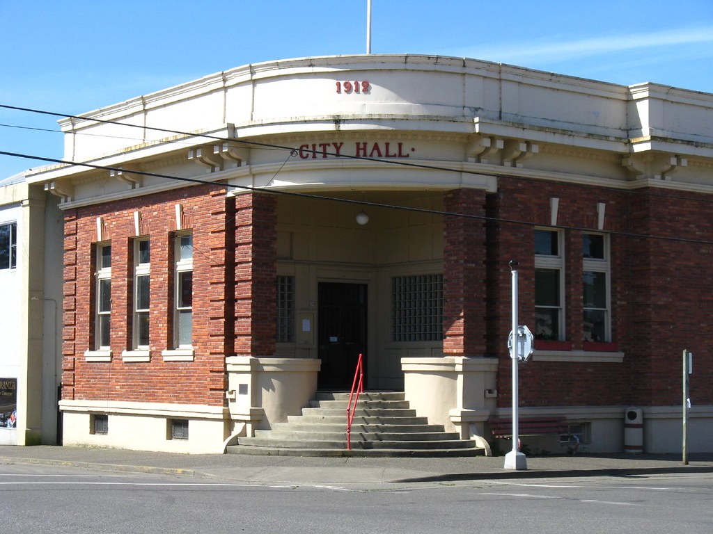 Coquille, Oregon City Hall Building Jasperdo Flickr