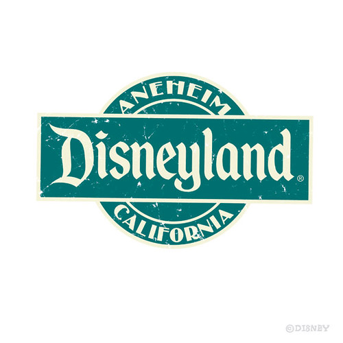Disneyland Luggage Sticker Flickr Photo Sharing!