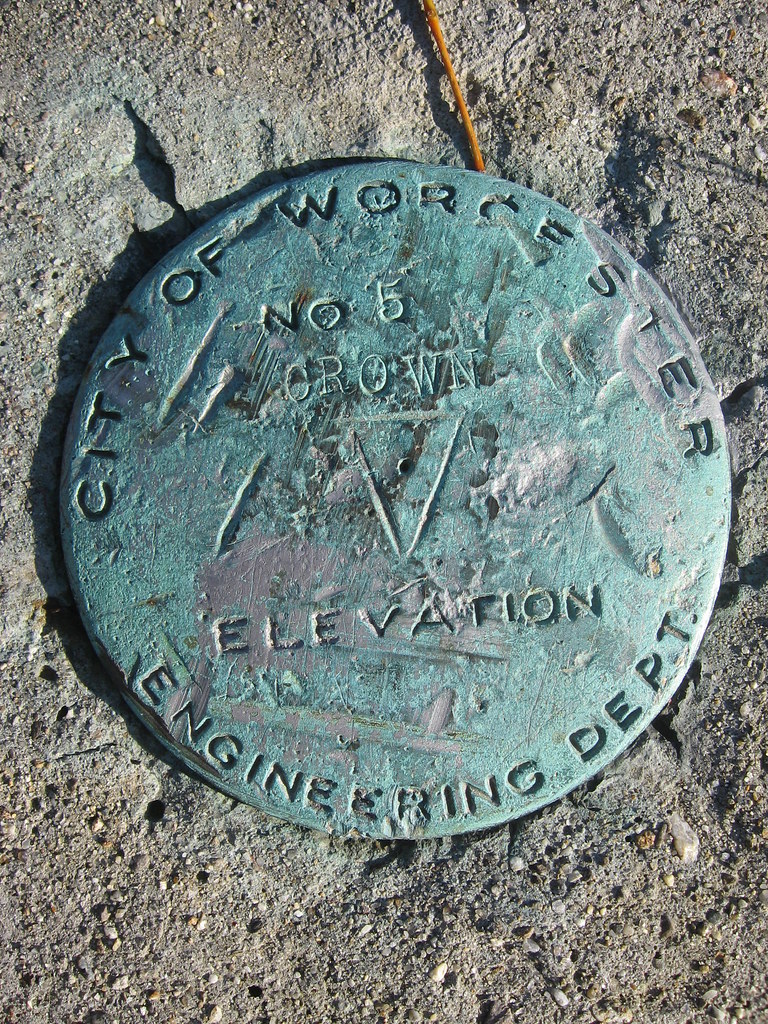 City of Worcester Elevation Marker Elevation marker at the… Flickr