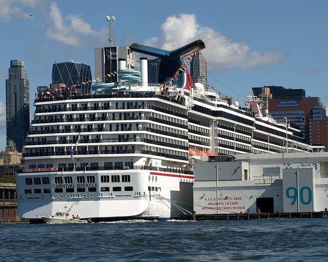 CARNIVAL MIRACLE Cruise Ship, Passenger Ship Terminal, Hudson River, New York City Flickr
