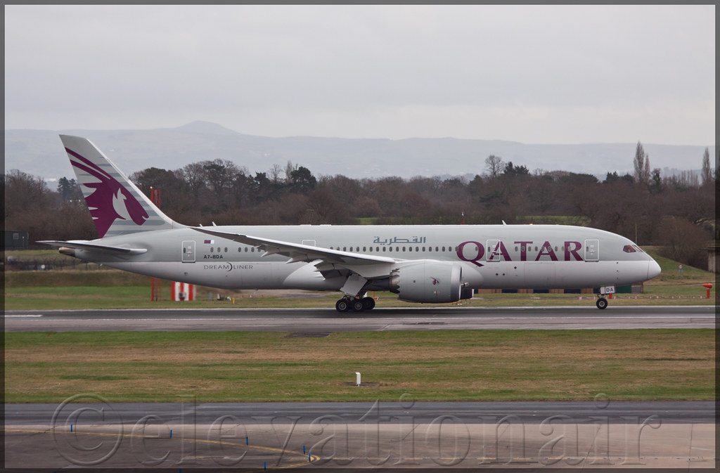 Qatar Airways Arrival Manchester