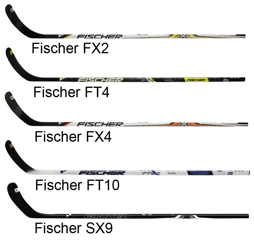 Fischer Senior Ice Hockey Sticks FX2, FX4, FT4, FT10, SX9 / Left & Right eBay