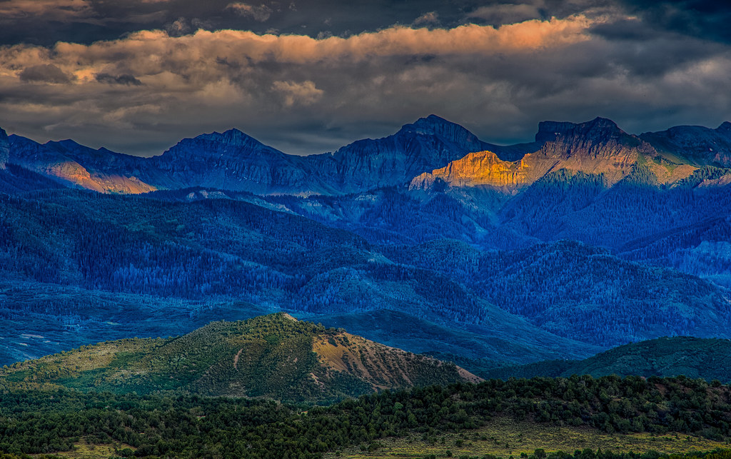 Elevation of Cimarron Dr, Ridgway, CO, USA Topographic Map Altitude Map