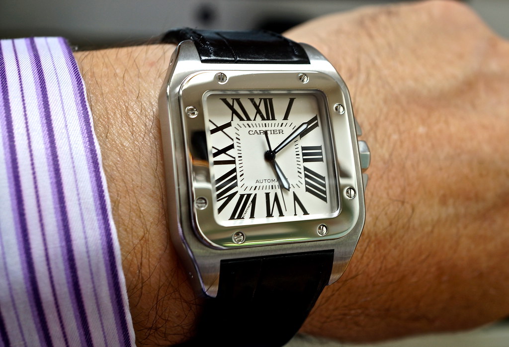 The first wristwatch