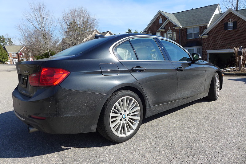 Hand Wash & Wax BMW F30 Black 2013 Liquid Finish Detailing