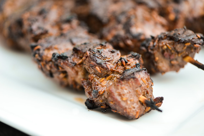 Spicy Cumin Lamb Skewers Recipe The Meatwave