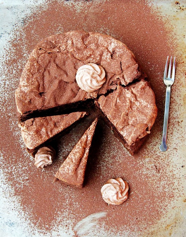 Chocolate Meringue Cake