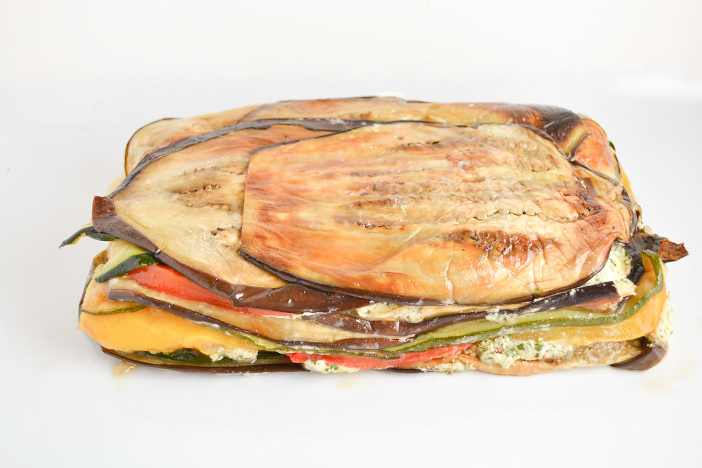 roasted vegetable terrine with goat cheese Things I Made Today