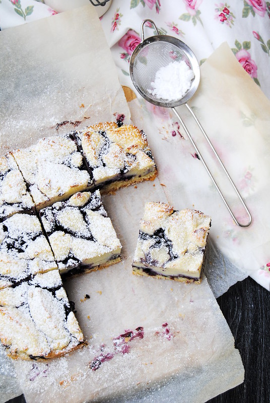 Ricotta Blueberry Squares