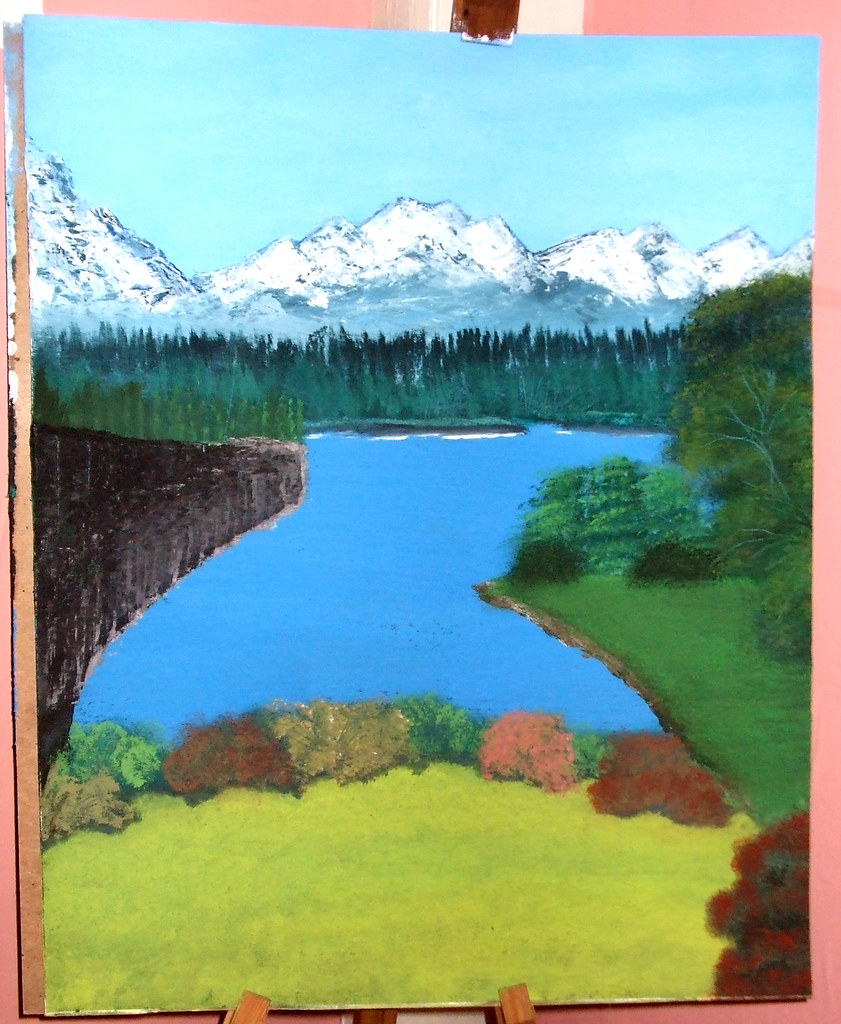 unfinished oil painting A Paint Project! Flickr