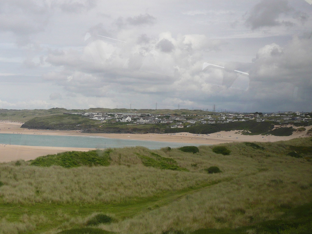 The Towans. Hayle Beach is magnificently beatuiful, located in Cornwall