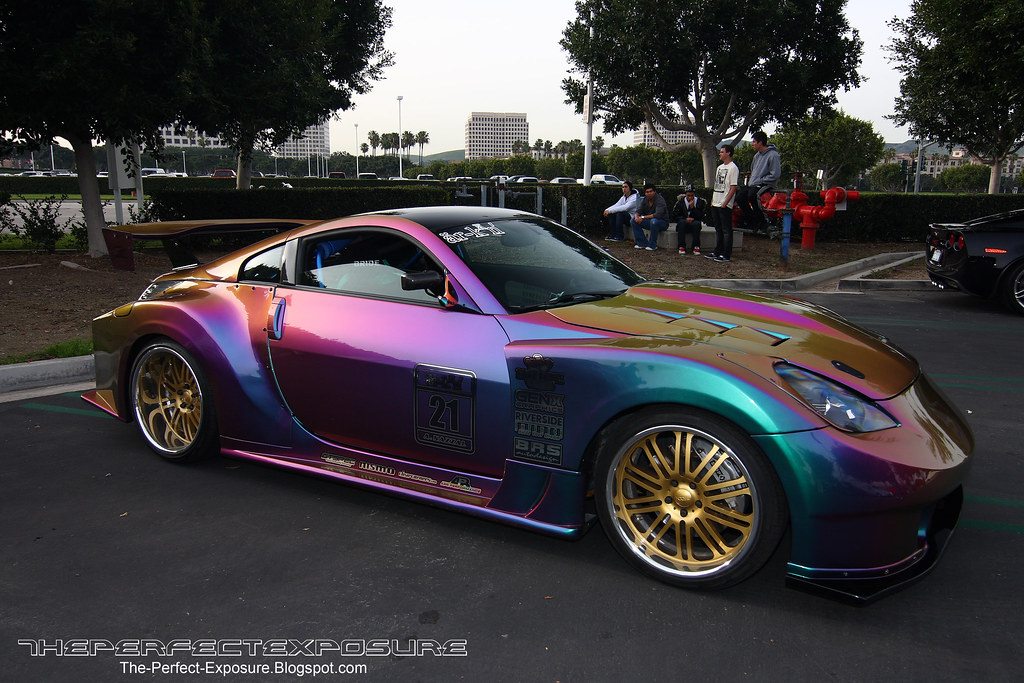Team Arkan's Supercharged Nissan 350z w/ Dupont Chromalusion Paint