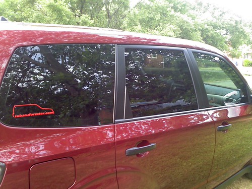 Anyone Tint the Front Windows? | Subaru Forester Owners Forum