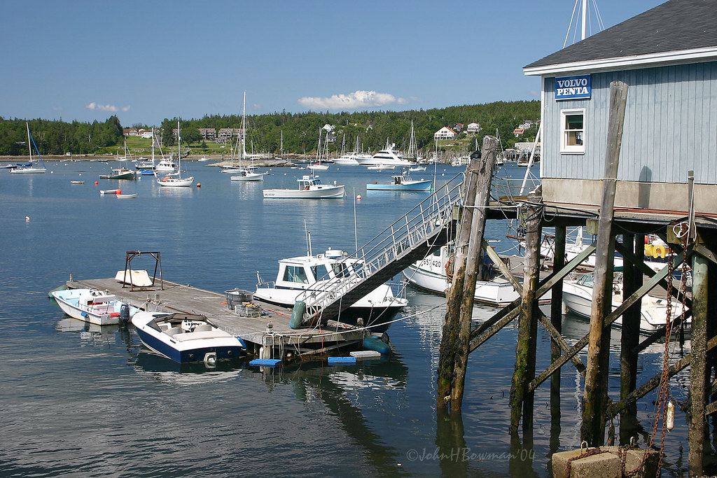 Southwest Harbor Maine View Large This photo was taken t… Flickr