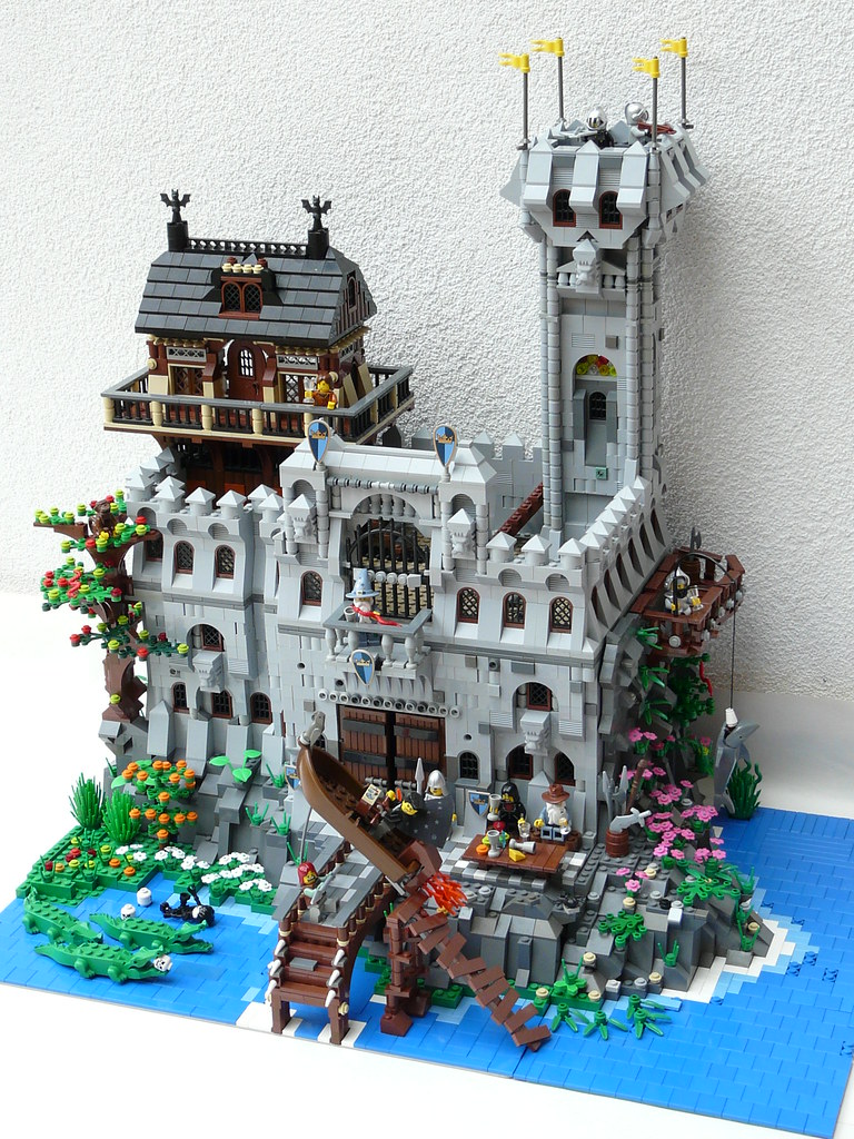 Medieval Knievel entertains the peasant masses The Brothers Brick The Brothers Brick