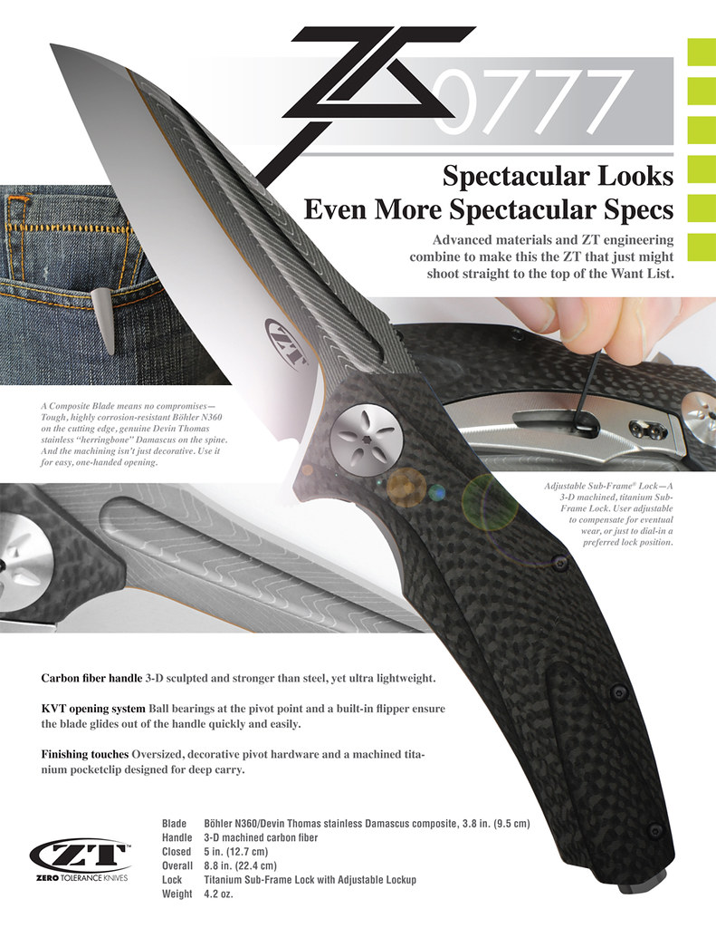 New Zero Tolerance Knives Springfield XD Forum