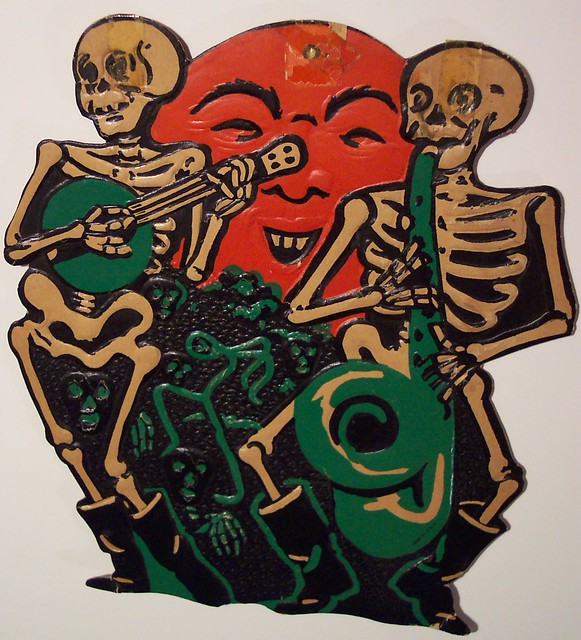 Vintage Halloween Diecut Skeletons Flickr Photo Sharing!