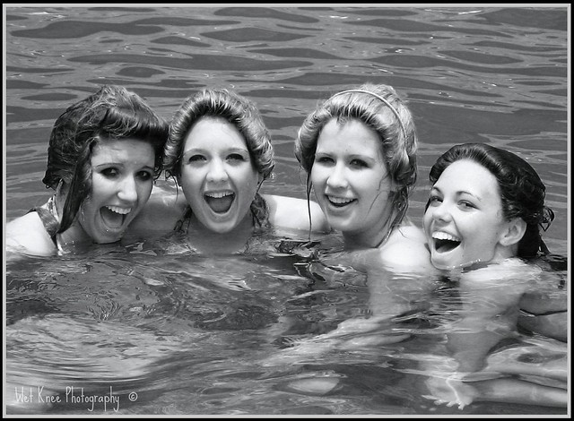 The girls with Washington hairdos BW a photo on Flickriver