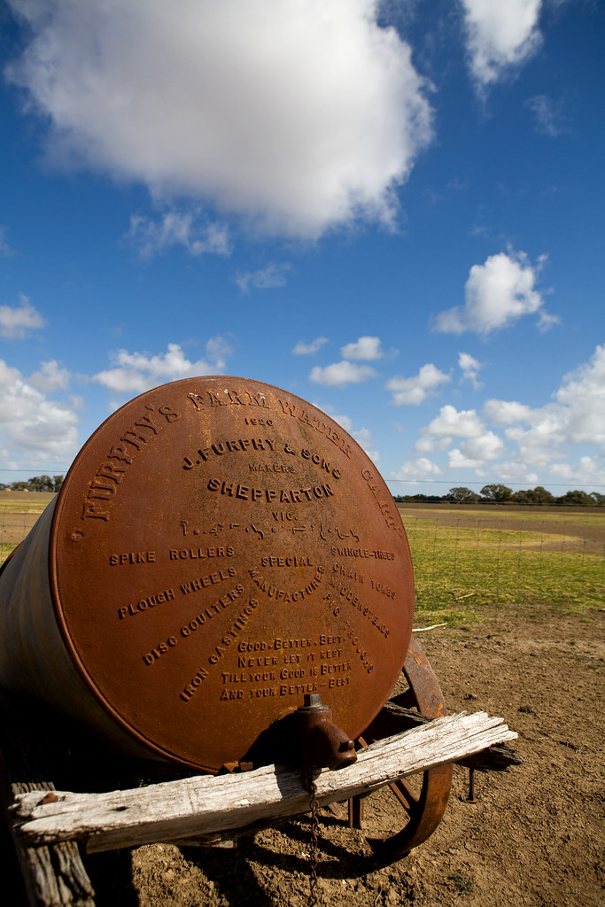 Furphy! Day 10. Furphy's Water Tank. Shear Outback. Hay. I… Flickr