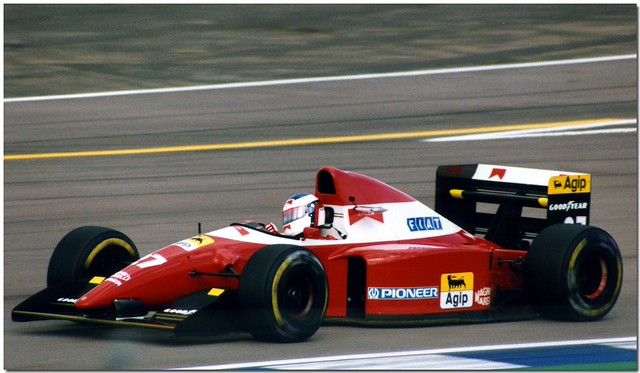 Jean Alesi Ferrari F93A F1 1993 British GP Silverstone Flickr Photo
