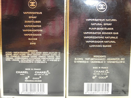 Chanel Allure Eau De Parfum ingredients (E…