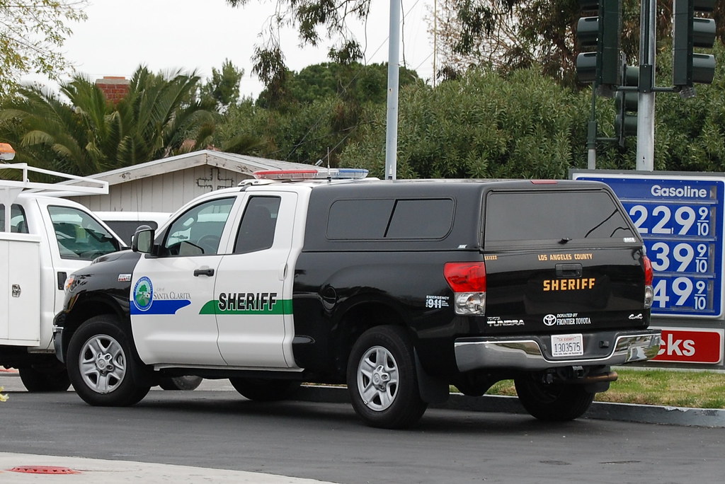 LOS ANGELES COUNTY SHERIFF DEPARTMENT (LASD) TOYOTA TUNDRA PICKUP