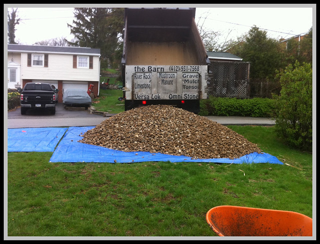 Tons Of Rock Life with the humans 12 tons of river rocks 09/20/14