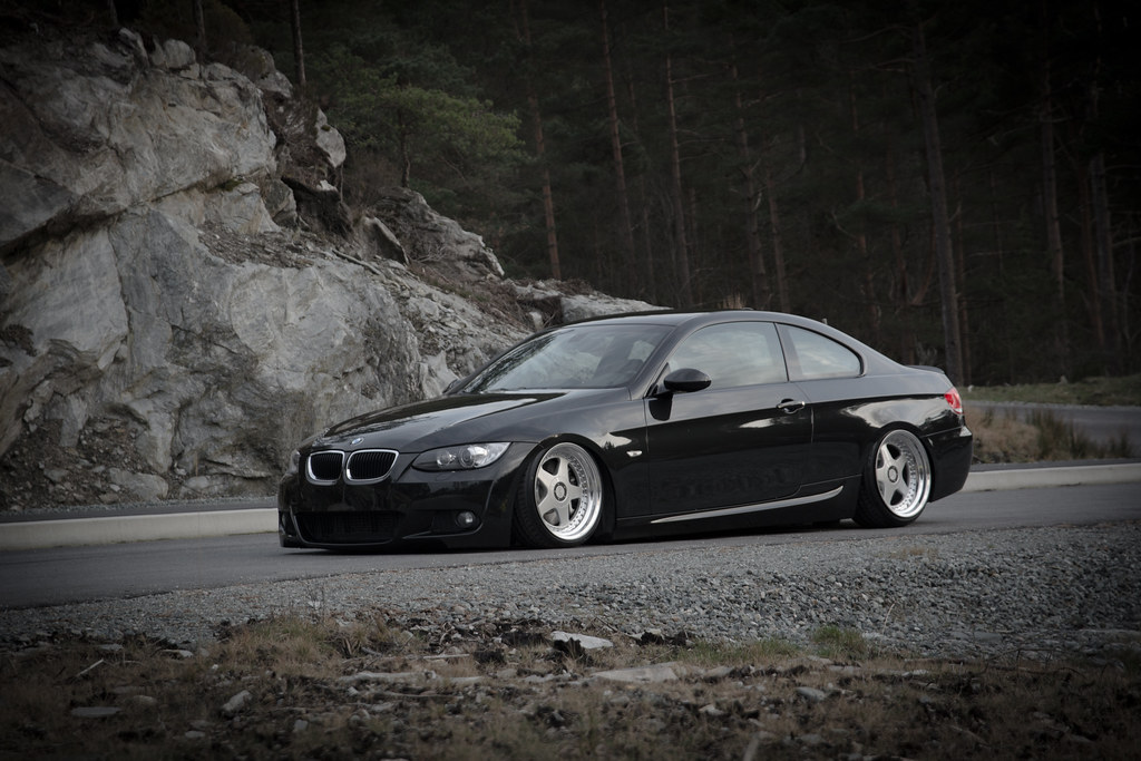 E92 335i OZ Futura air suspension fitment