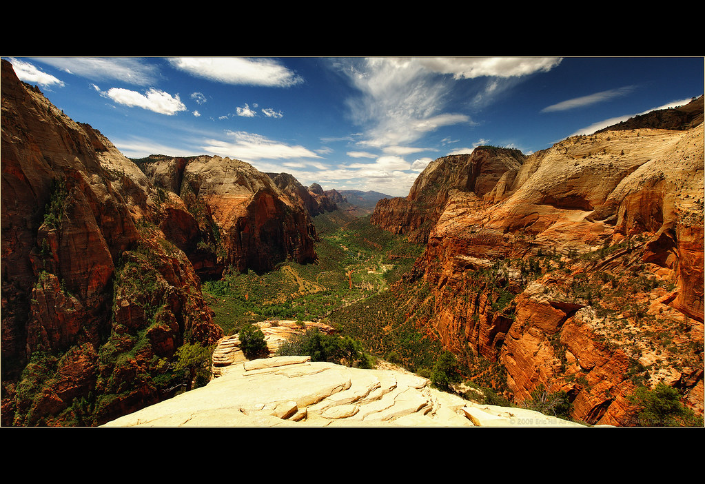Elevation of Zion National Park, Utah, United States Topographic Map