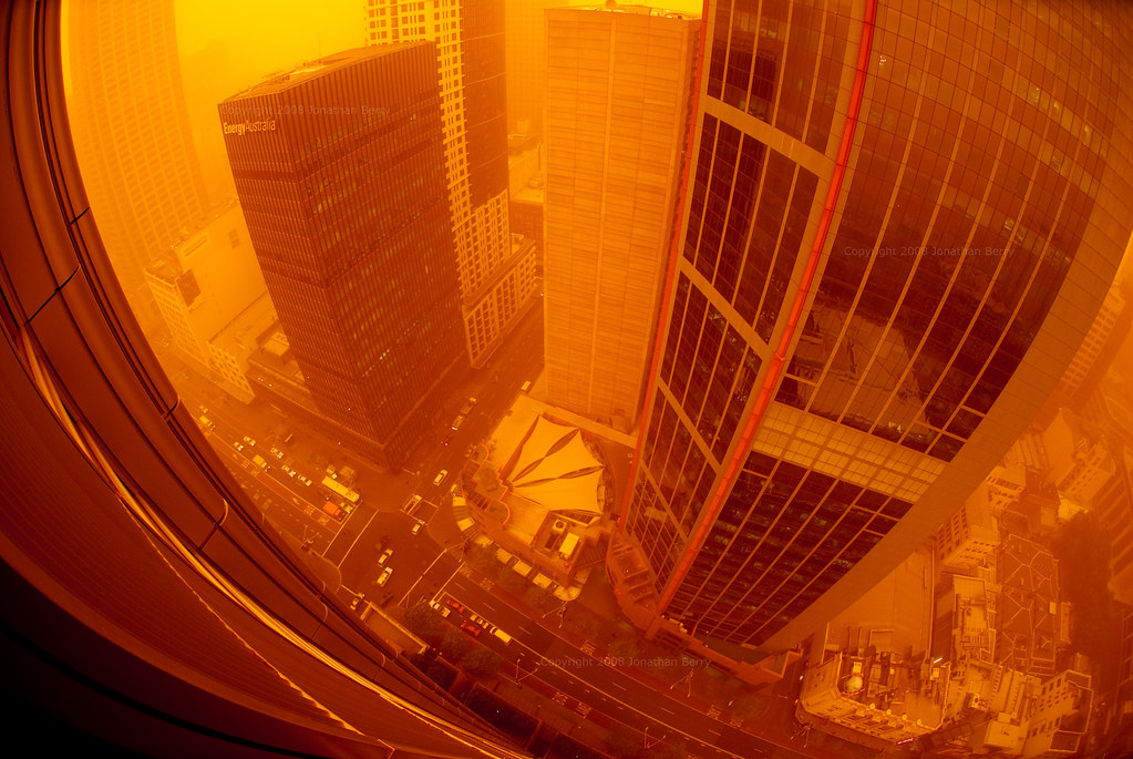 Red Dust Haze over Sydney ShockBlast