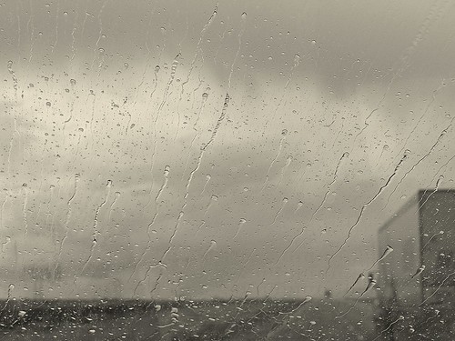 Rainy Winshield Windshield wipers slapping out a tempo, ke… Flickr