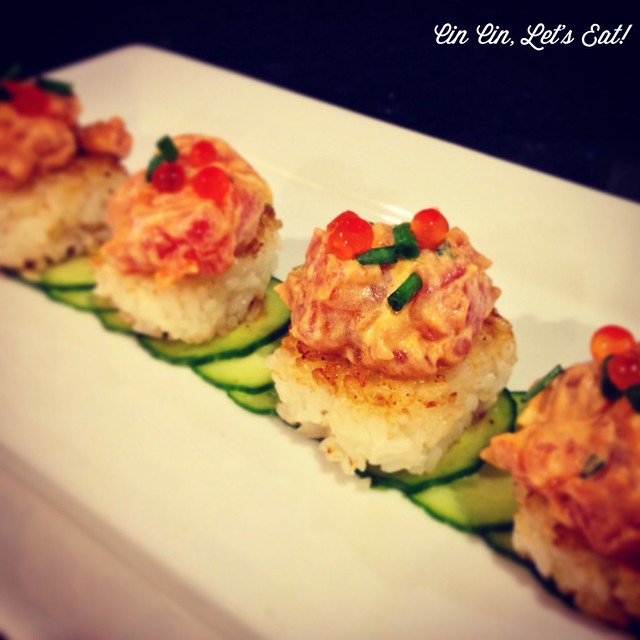 Spicy Tuna on Crispy Rice [recipe] Cin Cin, Let's Eat!