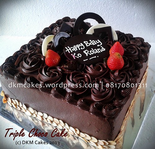 Triple Choco Cake – DKM Cakes – Toko Kue Online Jember