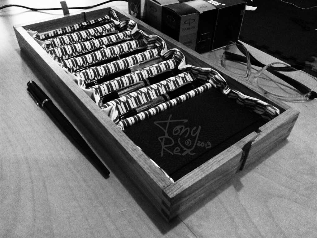 (DIY) Fountain Pen Collection Box Pens and Sensibility