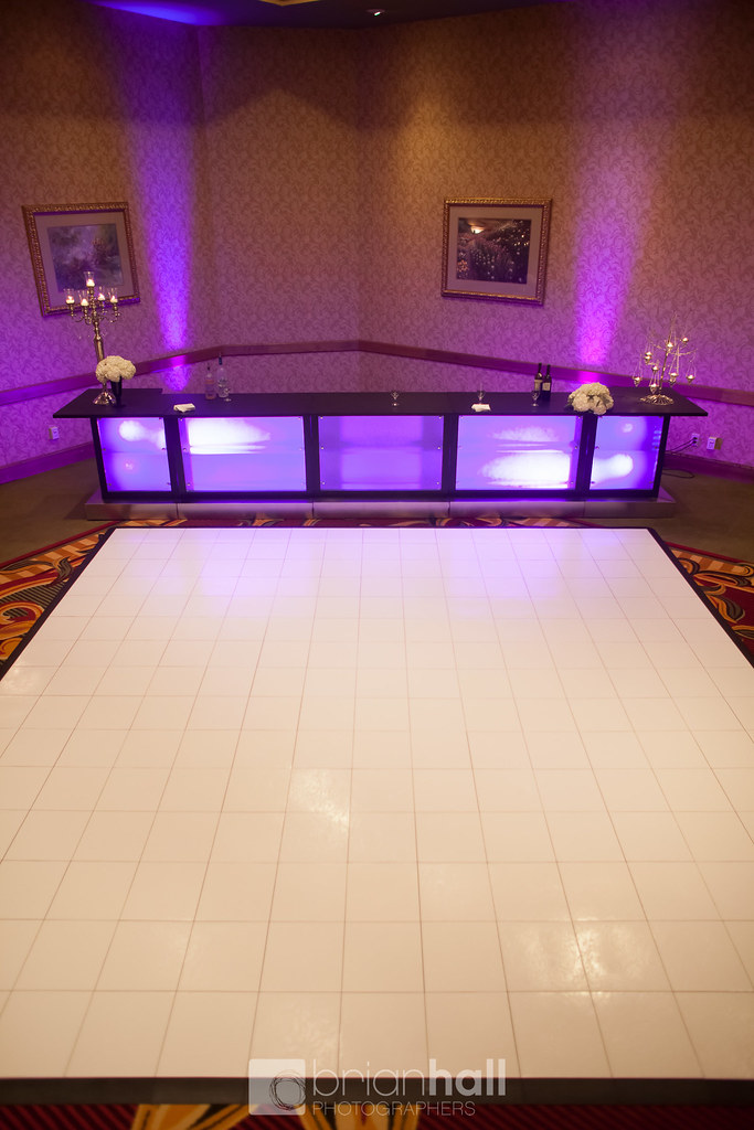 White Dance Floor Rental for Weddings and Events Unique Events of IA